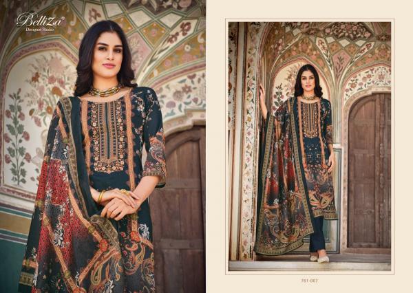 Belliza Ziana Cotton Designer Dress Material Collection